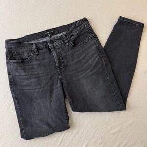 Lucky Brand Women's Dark Gray Straight Leg Jeans